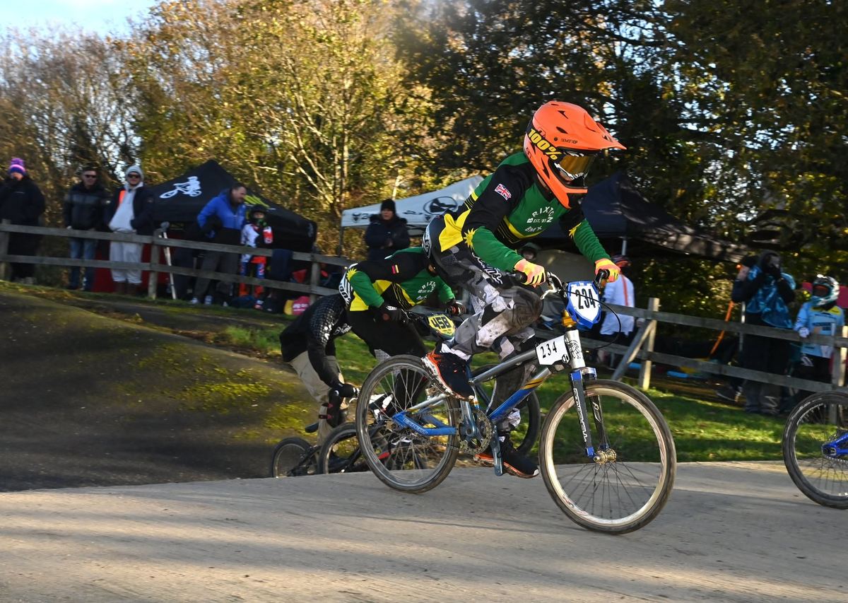 London BMX Series racing action 2
