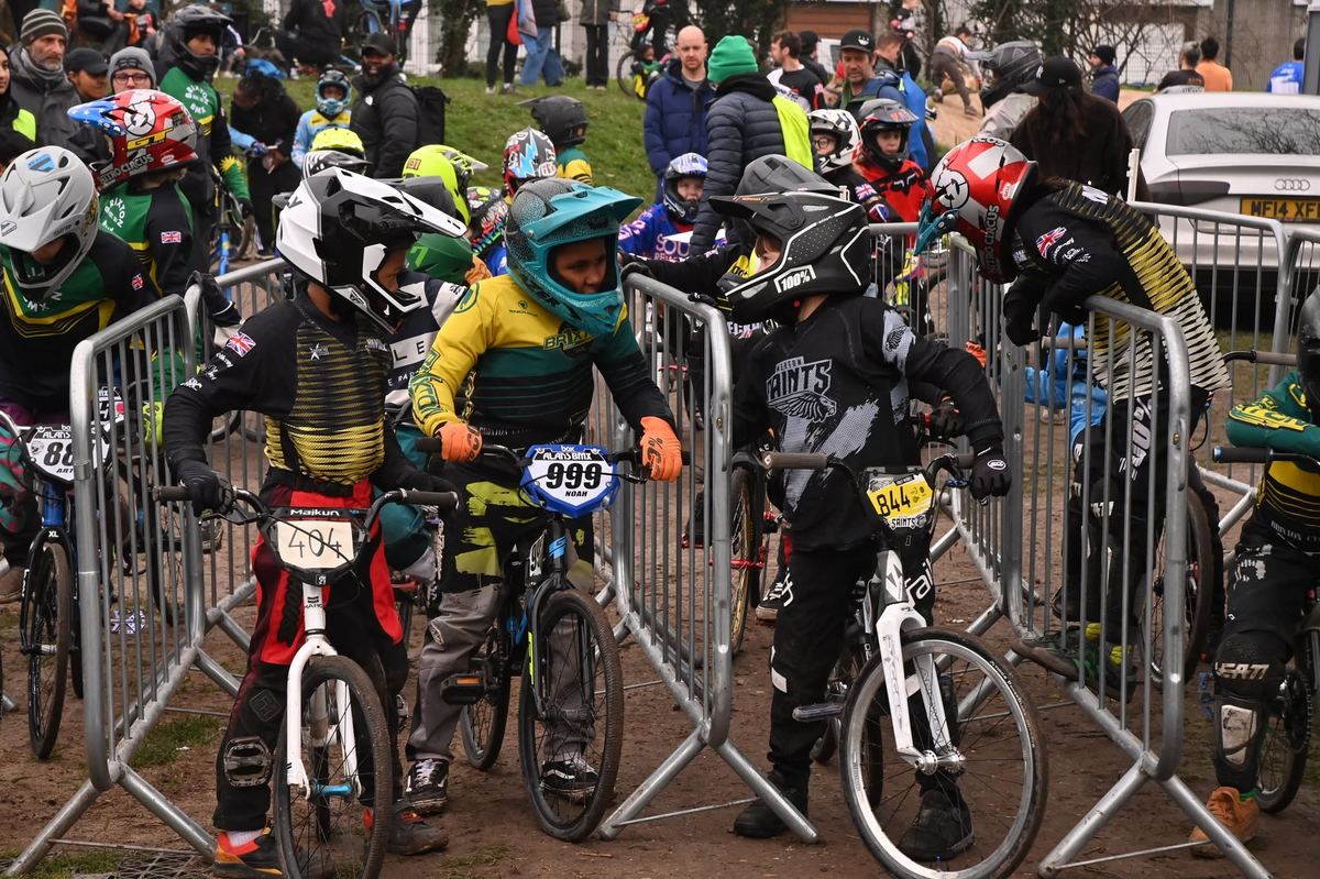 London BMX Series racing action 5